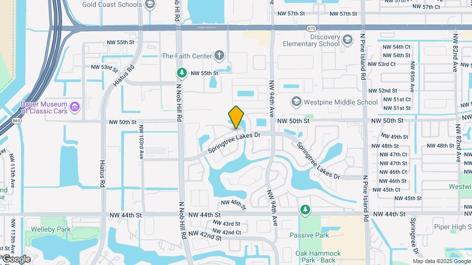 9604 NW 49th St Map and Location Details