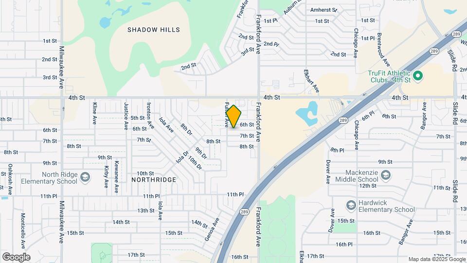 5834 7th St Map and Location Details