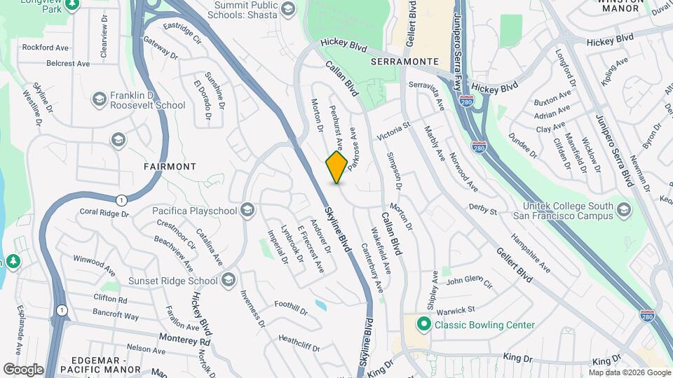 142 Morton Dr, Unit 101 Map and Location Details