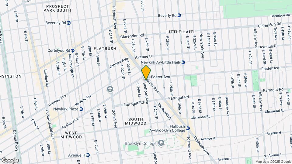 2657 Bedford Ave Map and Location Details