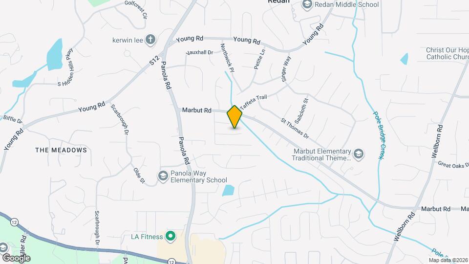 5530 Marbut Forest Way Mapa y Detalles de la Ubicación