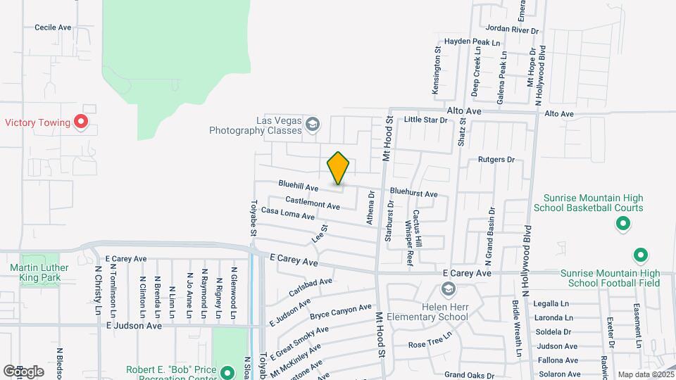 6168 Bluehill Ave Mapa y Detalles de la Ubicación