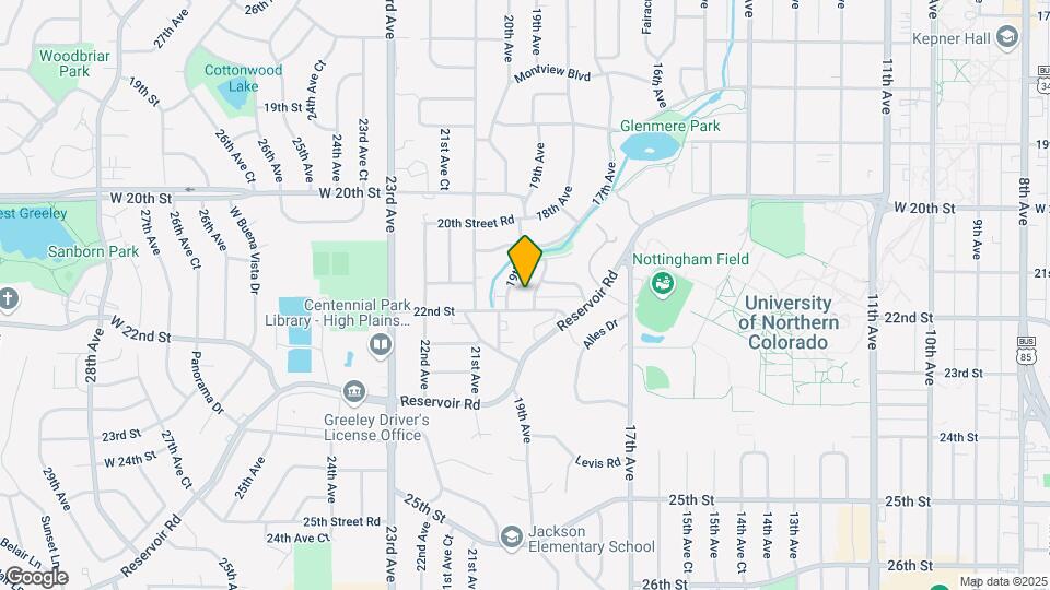 2151 18th Avenue Ct Mapa y Detalles de la Ubicación