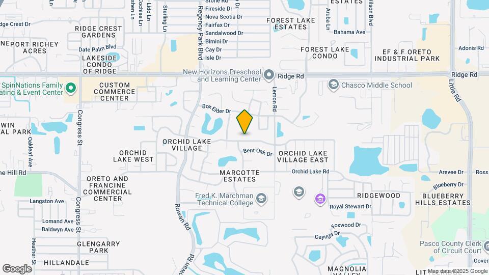 7317 Bramblewood Dr Map and Location Details