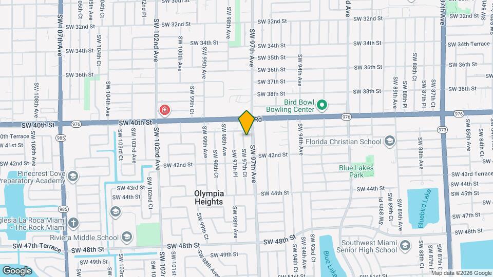 4081 SW 97th Ct Map and Location Details