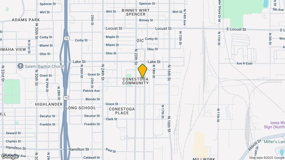 2214-2220 Florence Blvd Mapa y Detalles de la Ubicación