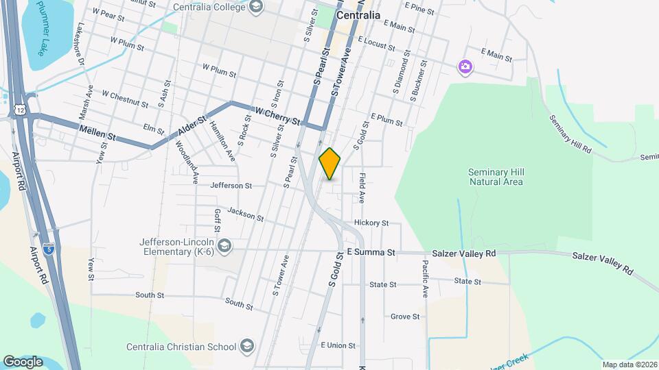 723-725 S Gold St Map and Location Details