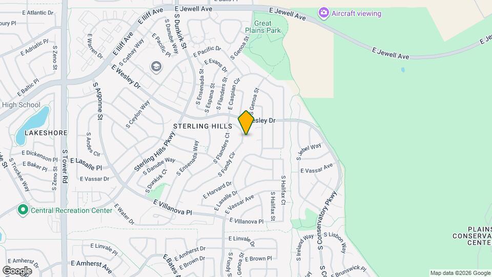 2456 S Fundy Cir Map and Location Details