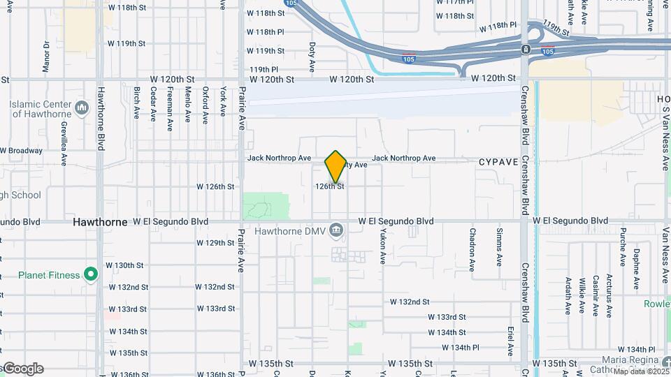 12600 Fonthill Ave Map and Location Details