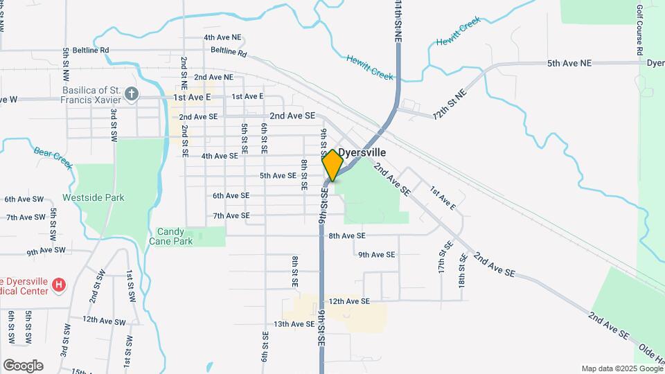 511 9th St SE Map and Location Details
