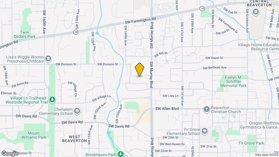 14632 SW Grayling Ln, Unit 14632 SW Grayling Ln Mapa y Detalles de la Ubicación