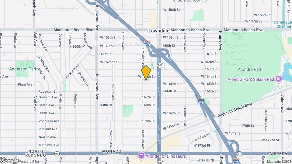 4449 W 165th St Mapa y Detalles de la Ubicación