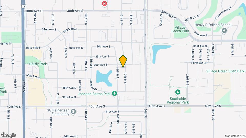 3615 17th St S Map and Location Details