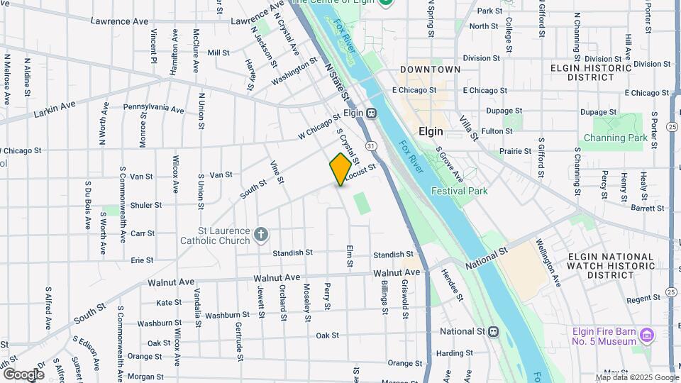 113 Elm St Map and Location Details