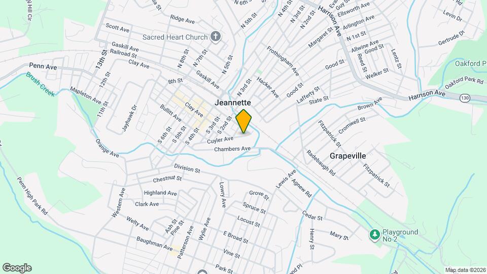 12 Cuyler Ave Map and Location Details