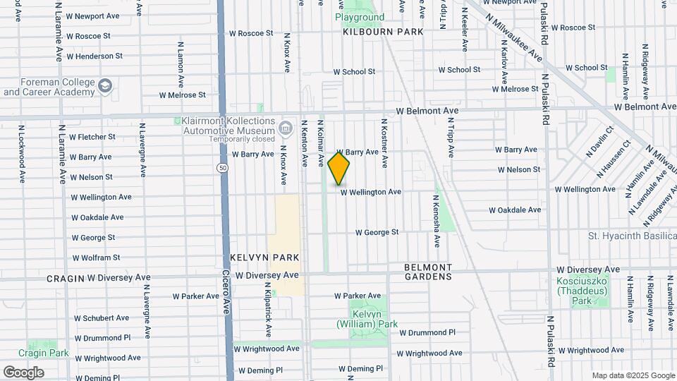 3002 N Kilbourn Ave Mapa y Detalles de la Ubicación