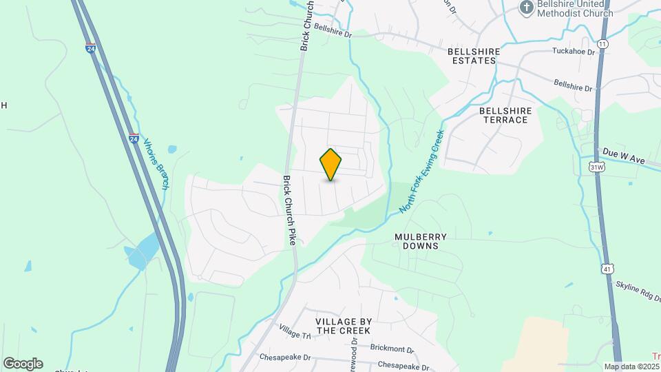 3527 Brookway Dr Map and Location Details