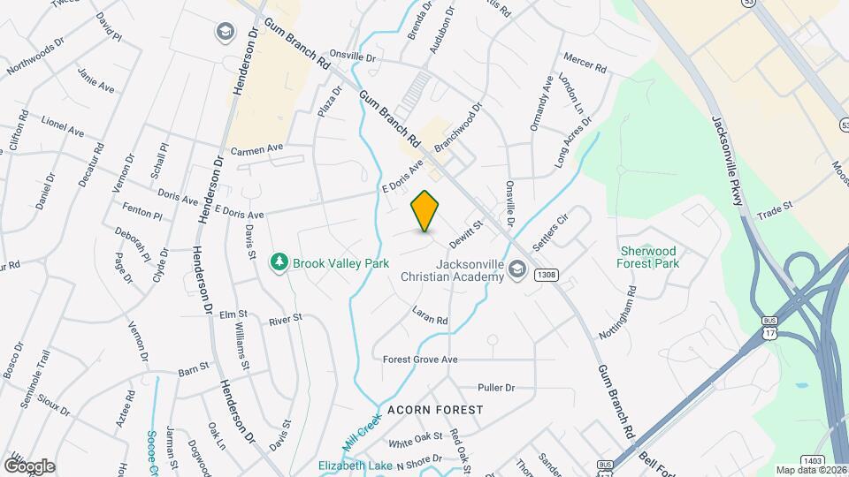 307 Bracken Pl Map and Location Details