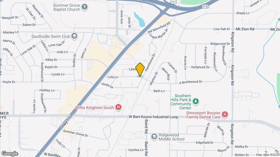 2601 Lola Ln Map and Location Details