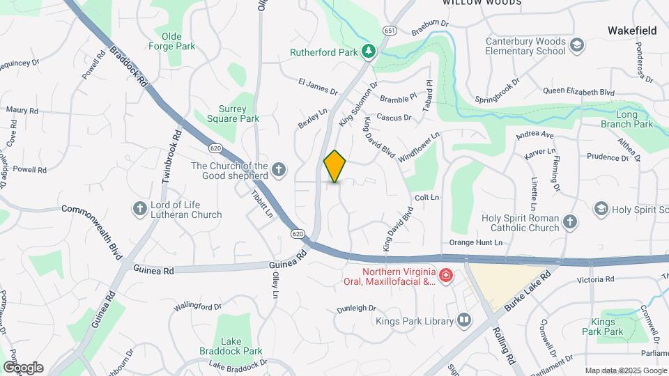 5112 Bradfield Dr Map and Location Details