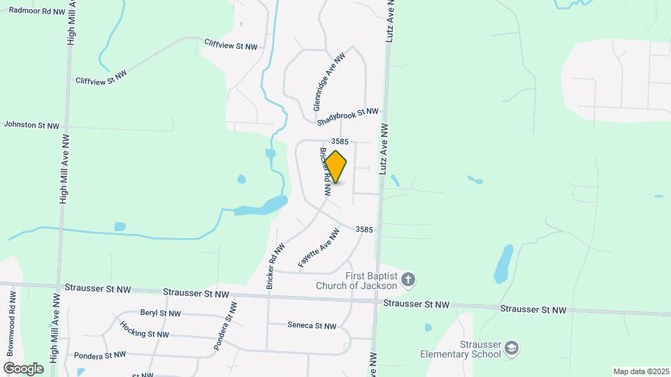 8214 Bricker Rd NW Map and Location Details