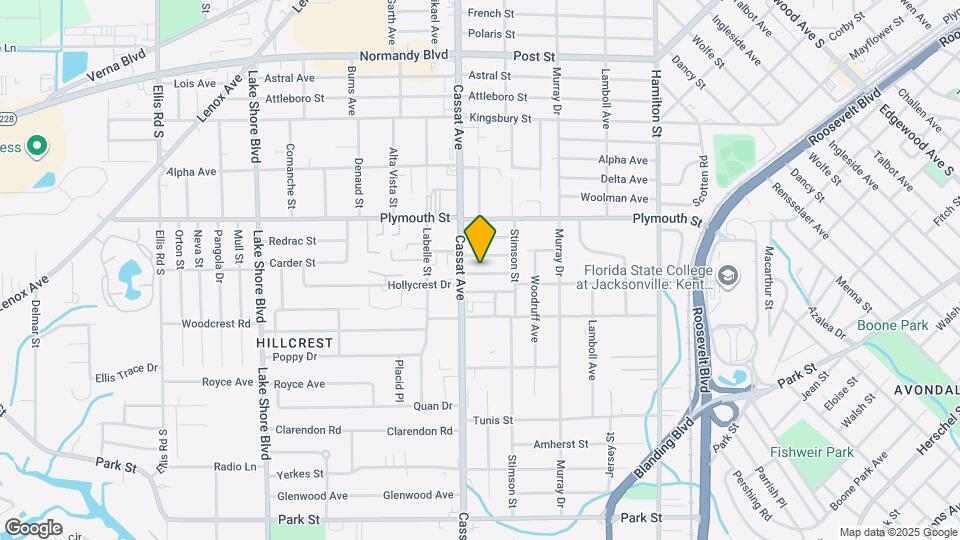 4845 Louisa Terrace Map and Location Details