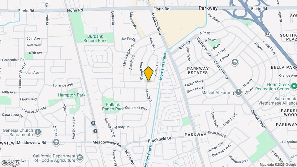 7435 Patero Cir Map and Location Details