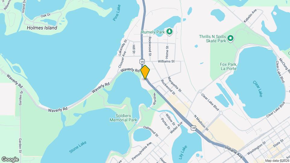 410 Pine Lake Ave, Unit F Map and Location Details