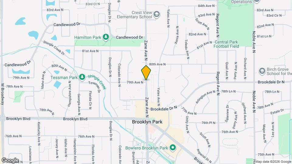 5700 79th Ave N Map and Location Details