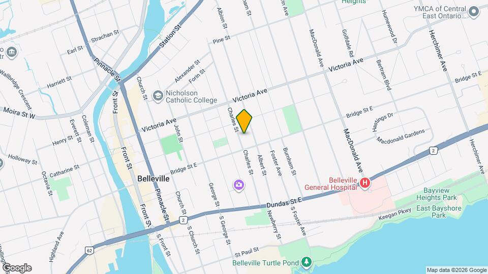 215 Charles St Map and Location Details