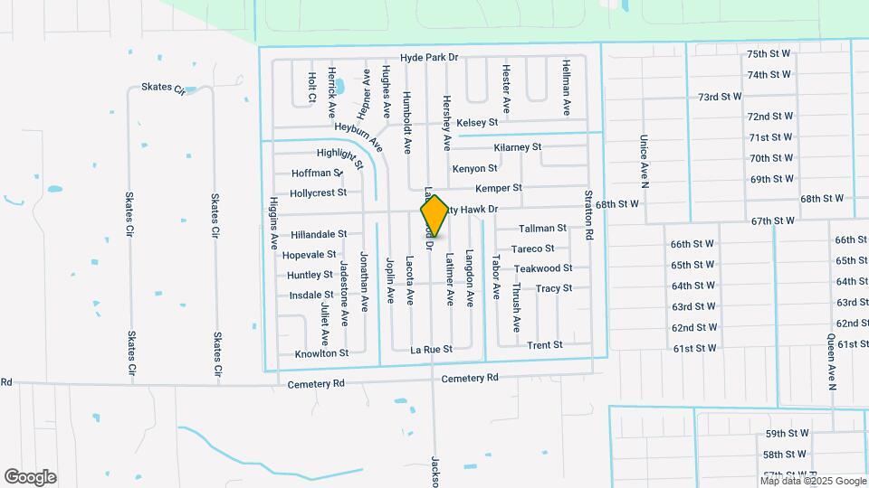 6066 Laurelwood Dr Map and Location Details
