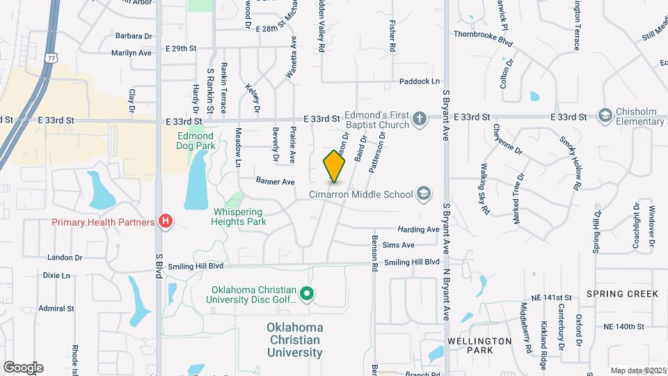 3604 Jim Robison Dr Map and Location Details