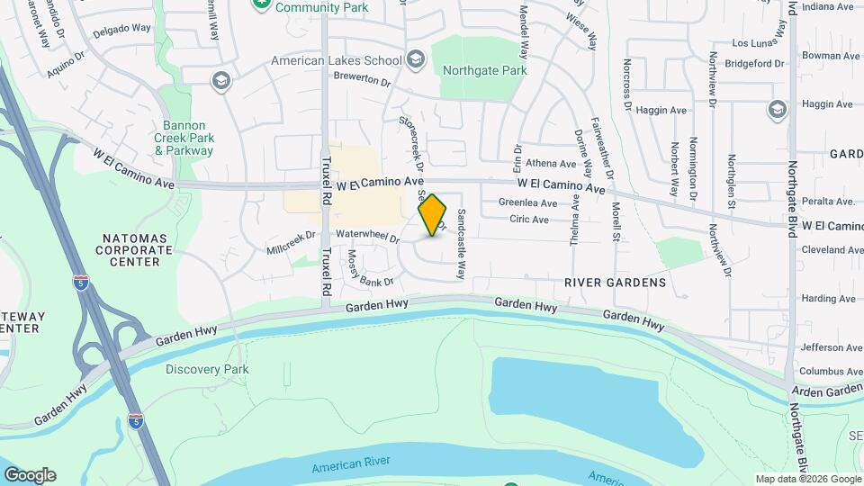 1508 Waterwheel Dr Map and Location Details