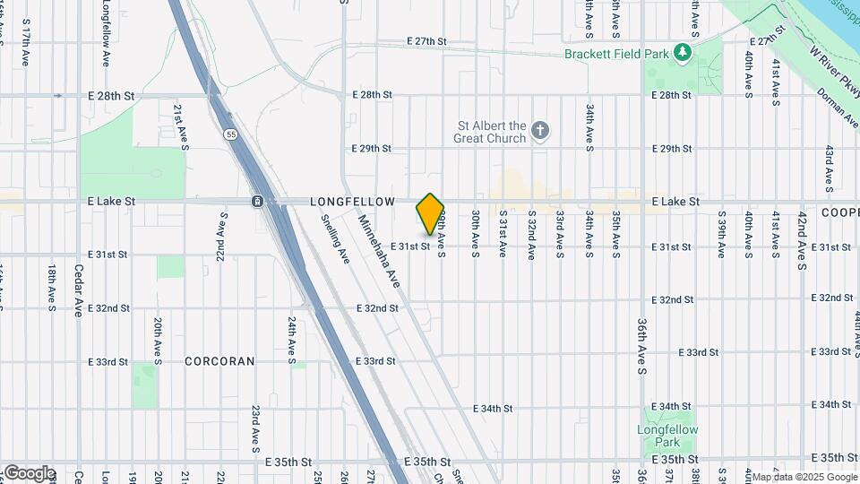 2818 31st St E Map and Location Details