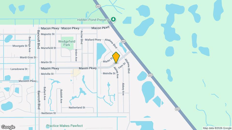 20812 Maxim Pkwy Map and Location Details