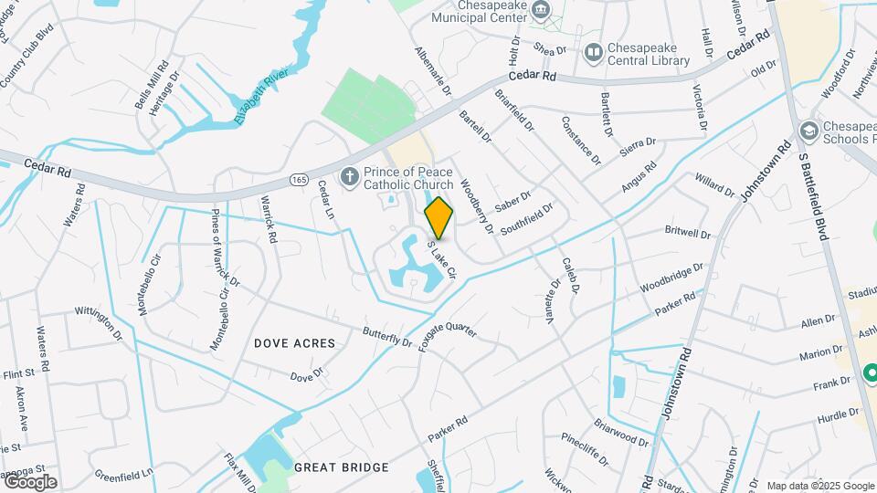 434 S Lake Cir Map and Location Details