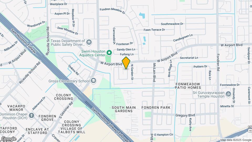 12418 Sungate Ln Map and Location Details