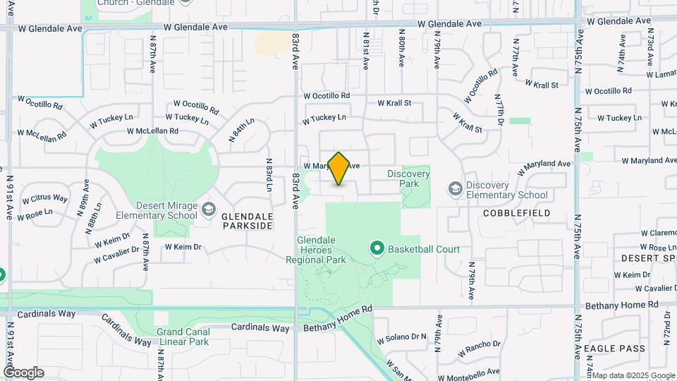 8172 W Citrus Way Map and Location Details