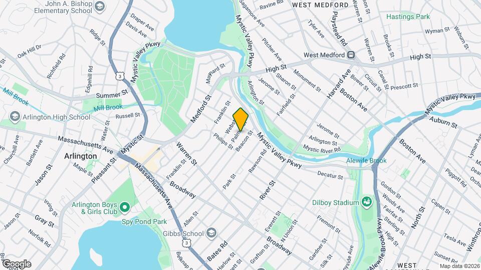 157 Palmer St Map and Location Details