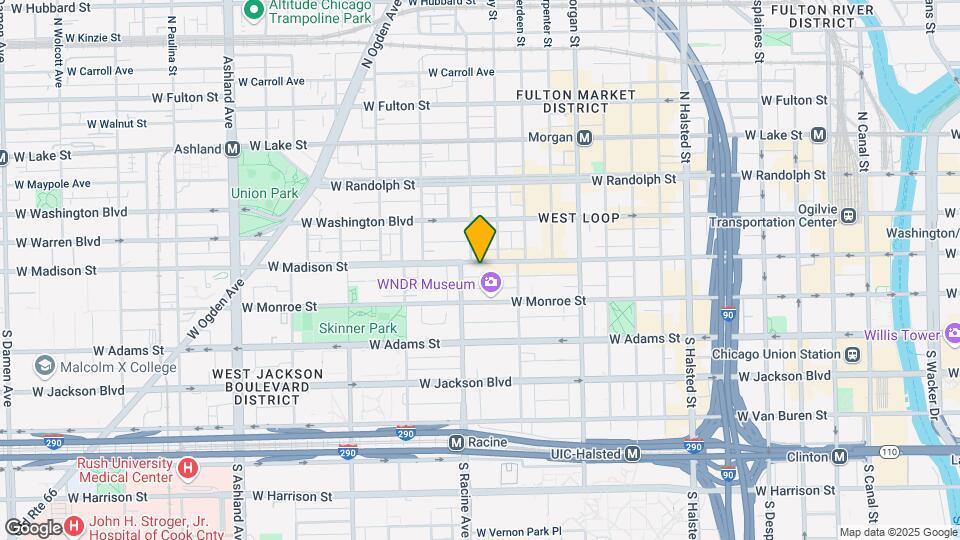 1155 W Madison St, Unit 305 Map and Location Details