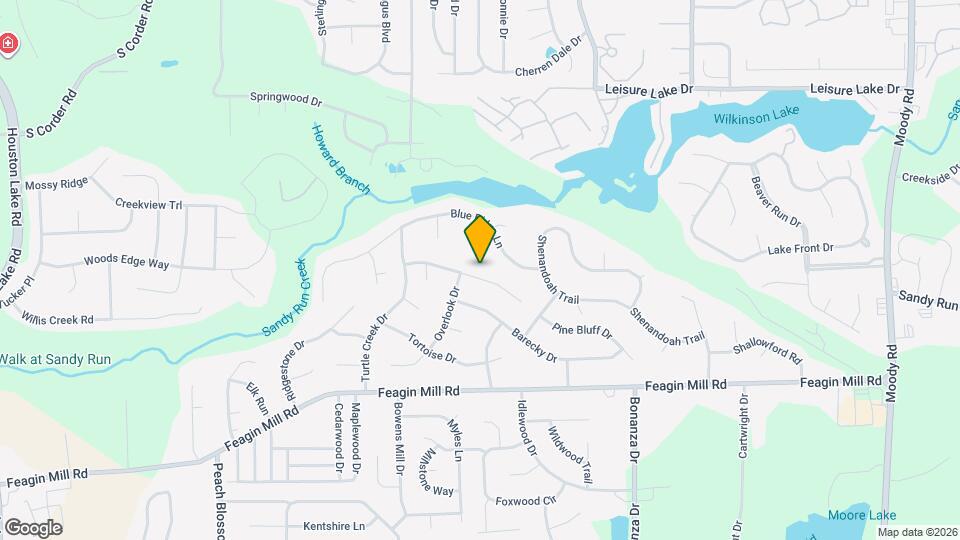305 Creek Ridge Dr Map and Location Details