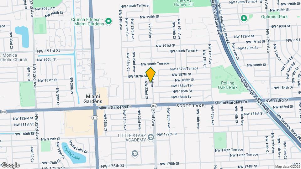 18546 NW 22nd Ave, Unit 0 Map and Location Details