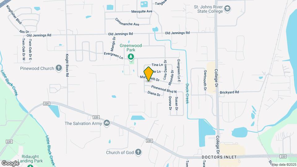 2716 Pinewood Blvd N Map and Location Details