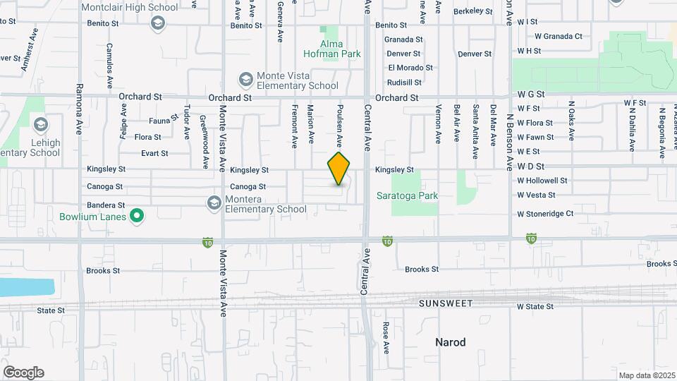 5225 Canoga St Mapa y Detalles de la Ubicación