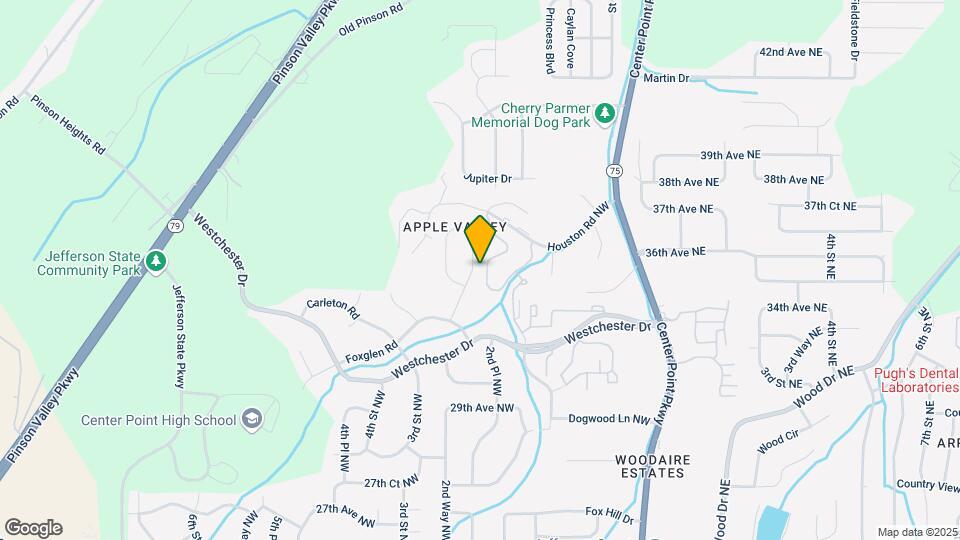 3015 Apple Valley Ln Map and Location Details