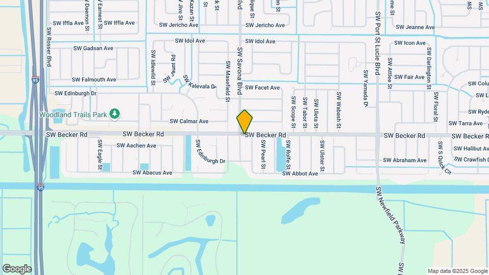 4601 SW Savona Blvd Map and Location Details