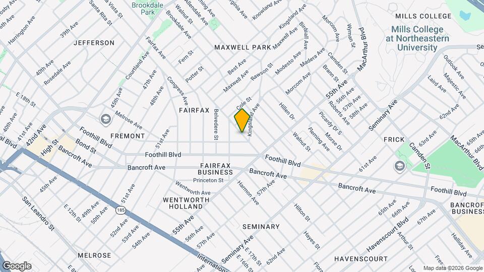 5345 Trask St, Unit Trask St Property Map and Location Details