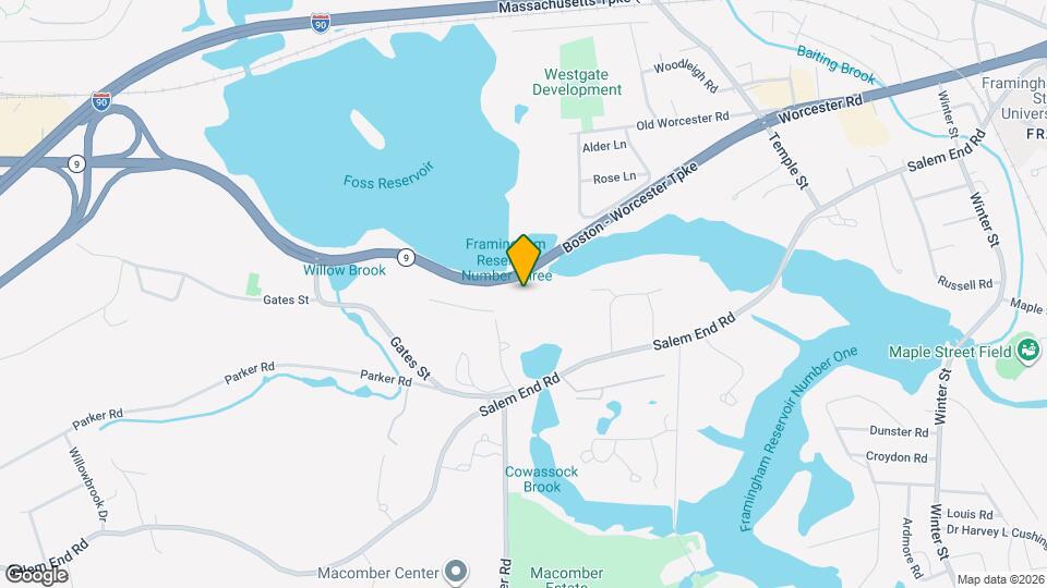 1450 Worcester Rd, Unit Worcester Rd Mapa y Detalles de la Ubicación
