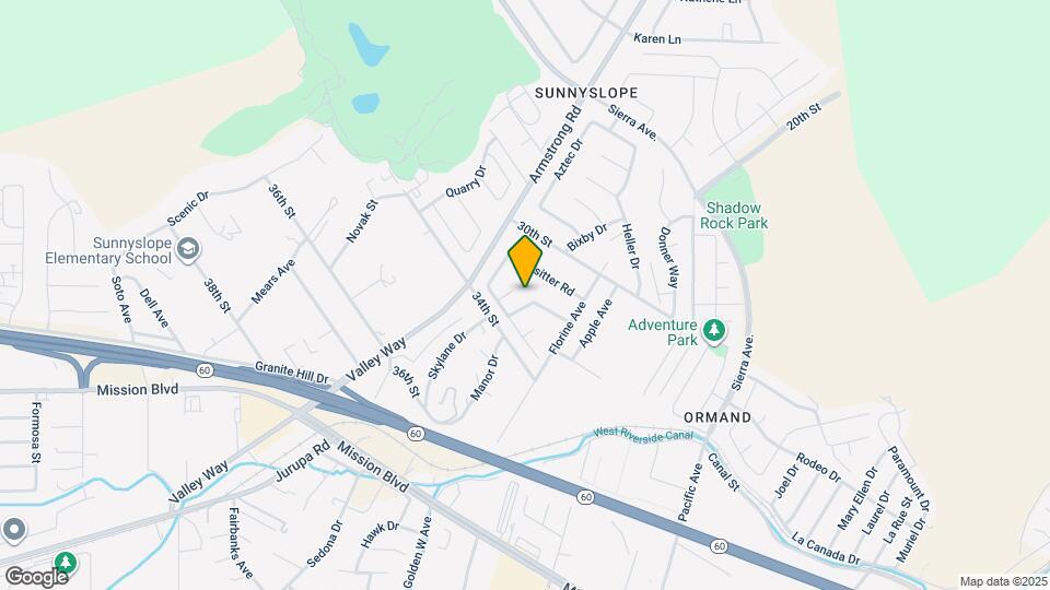 6635 Solano Dr Map and Location Details
