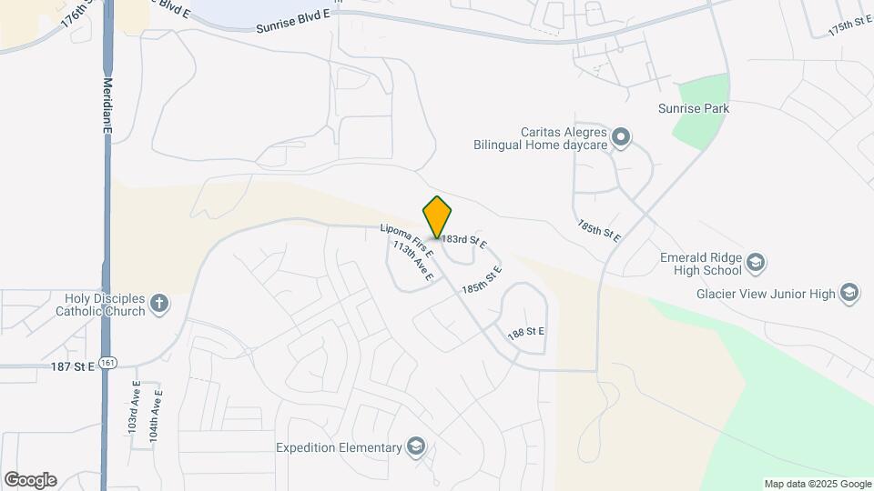 18302 114th Ave E Map and Location Details